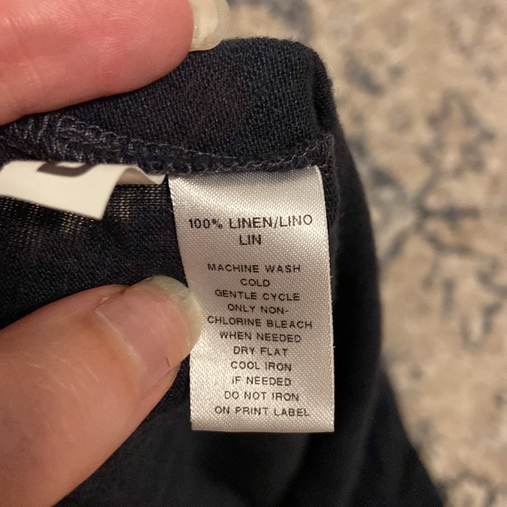 100% Linen flowy tank - Picture 6 of 7